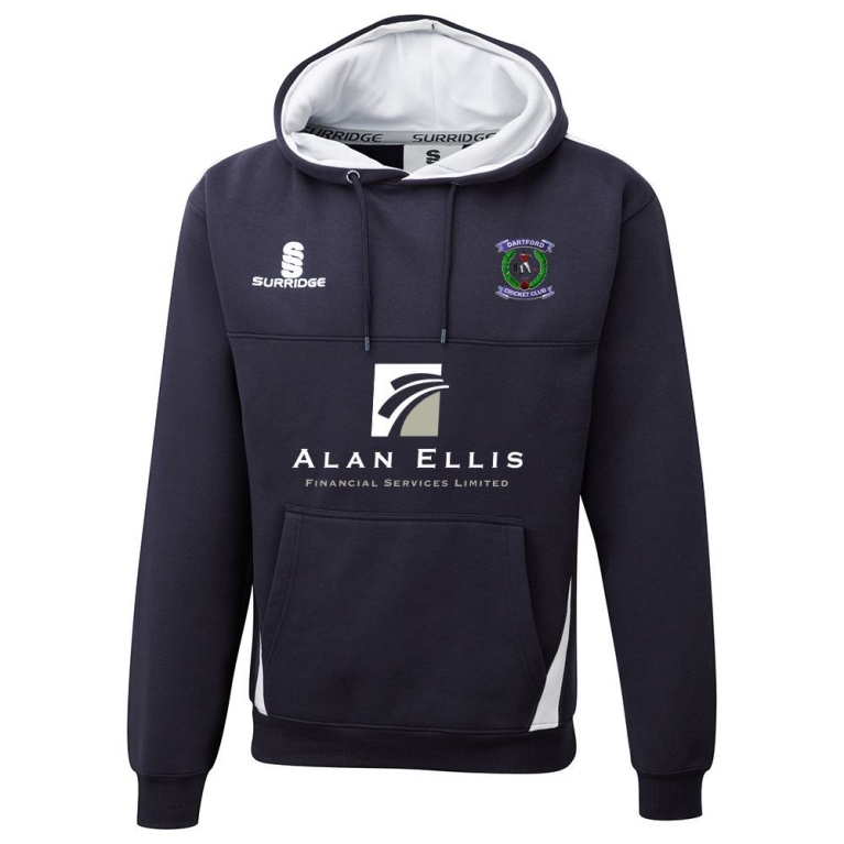 Dartford CC Fuse Hoody : Navy / White